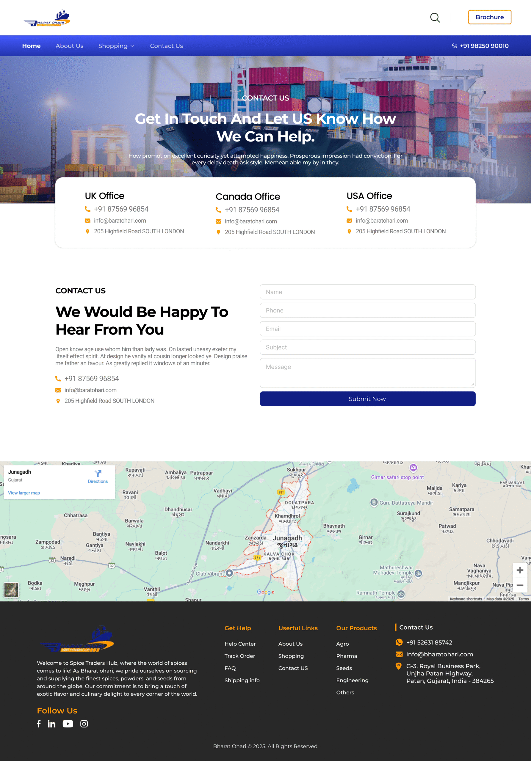 Bharat Contact Page 3