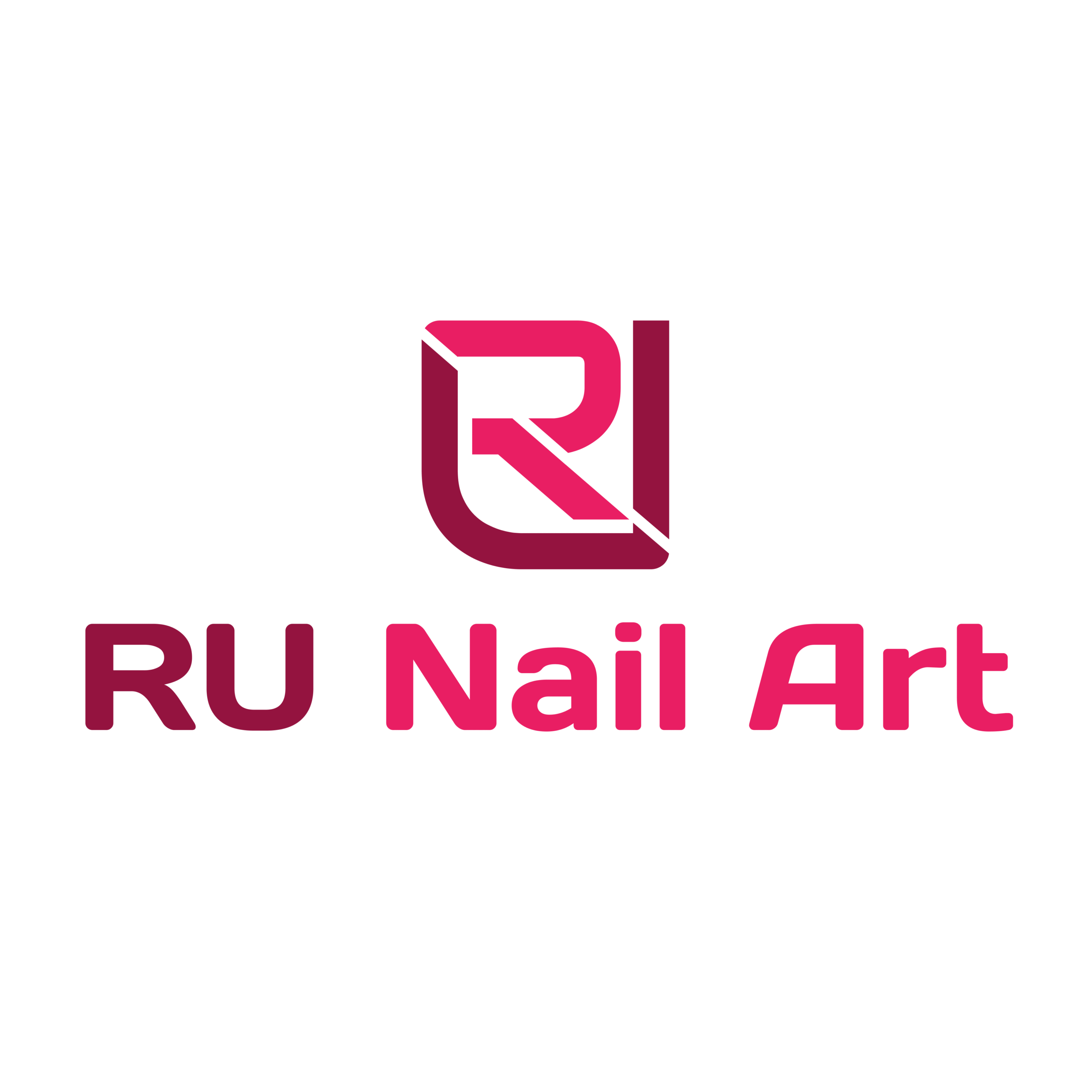 RU Nail Art Logo